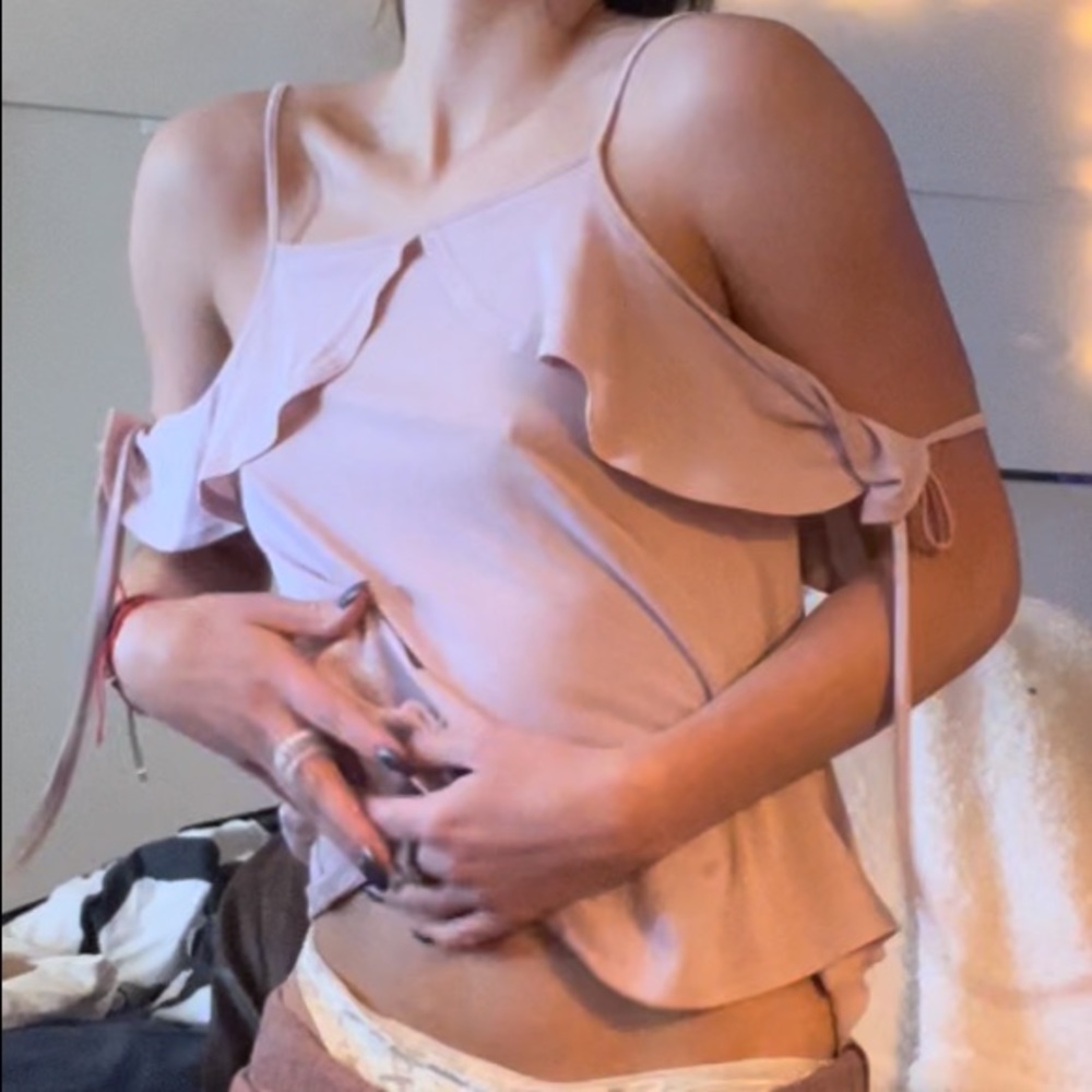 Pink summer top
